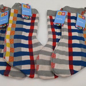 LEGO Christmas Stockings Lot of 4 Stockings *NEW*